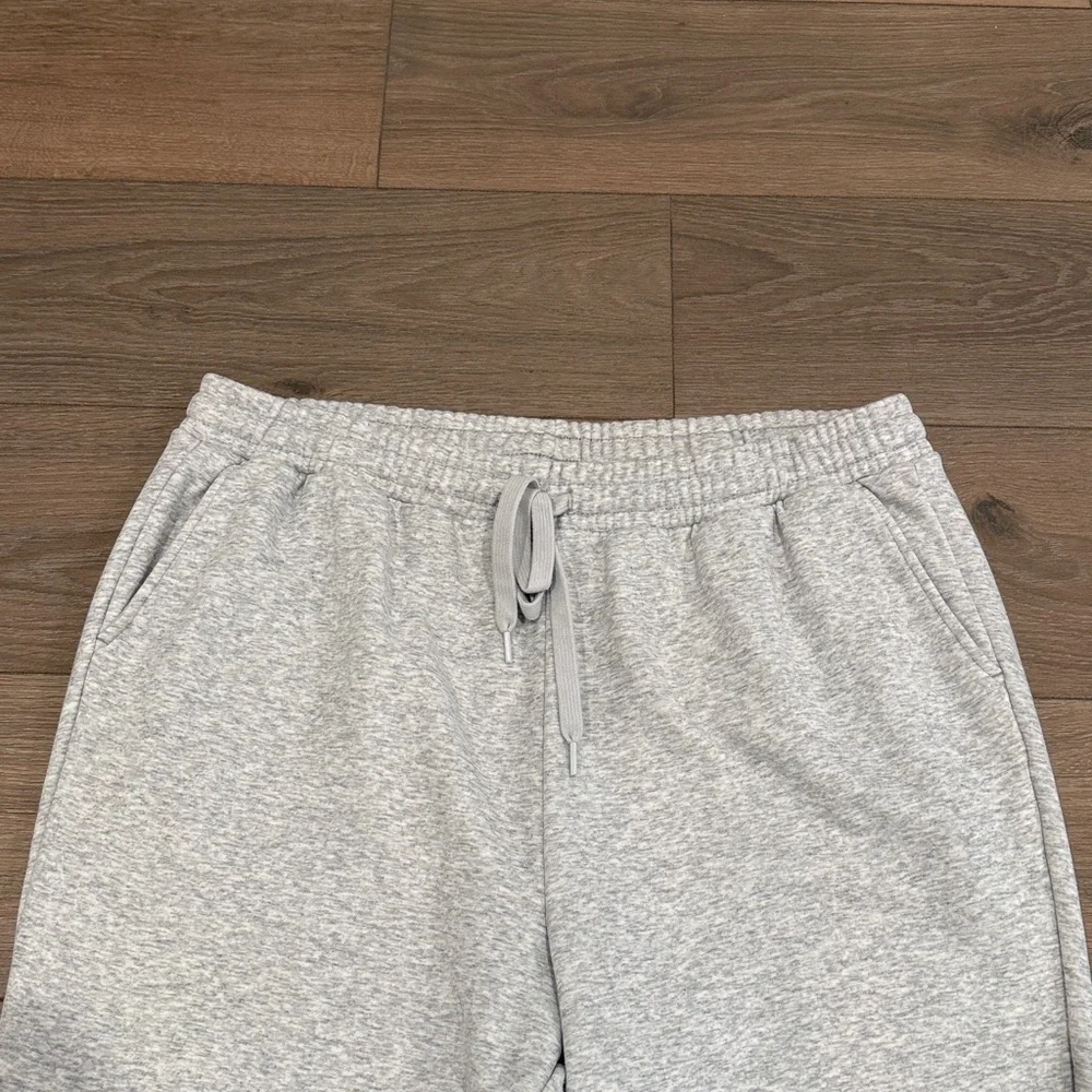 FABELTICS Light Grey‎ Heather Justin Sweatpant Cozy Fleece Jogger Pants Size 1X
